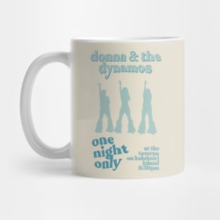 Donna & the Dynamos Poster Blue Mug